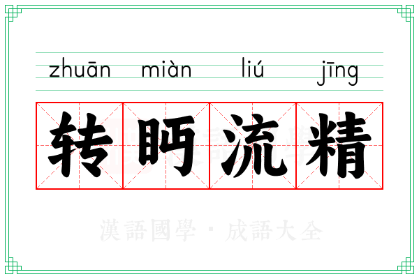 转眄流精