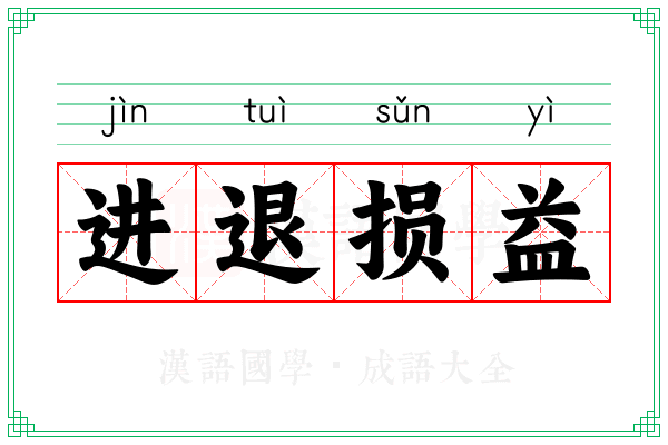 进退损益