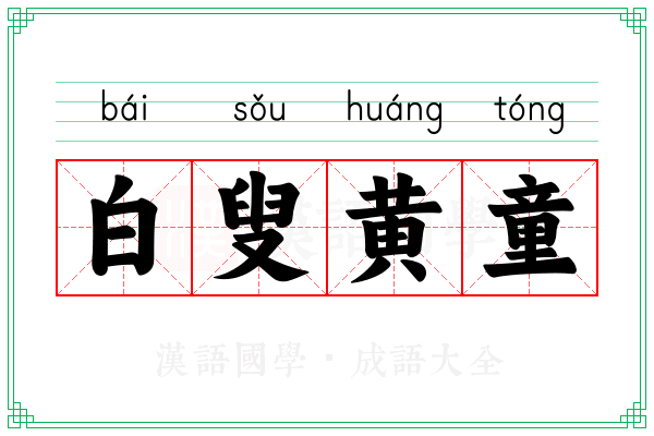 白叟黄童