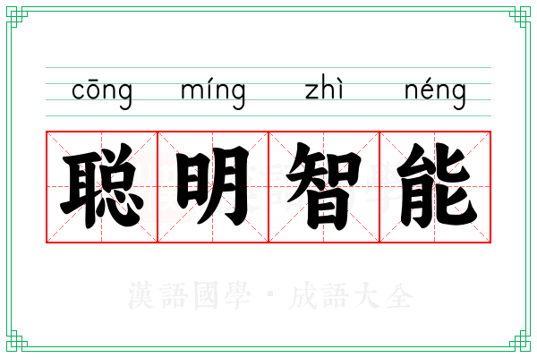 聪明智能