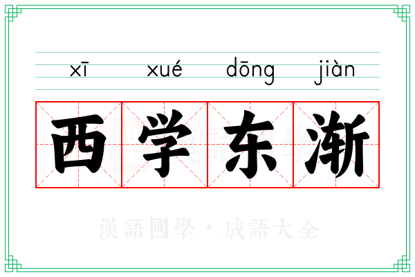 西学东渐